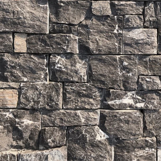 Угљен зидни камен Природни панели Камена фасада ЈРН-030